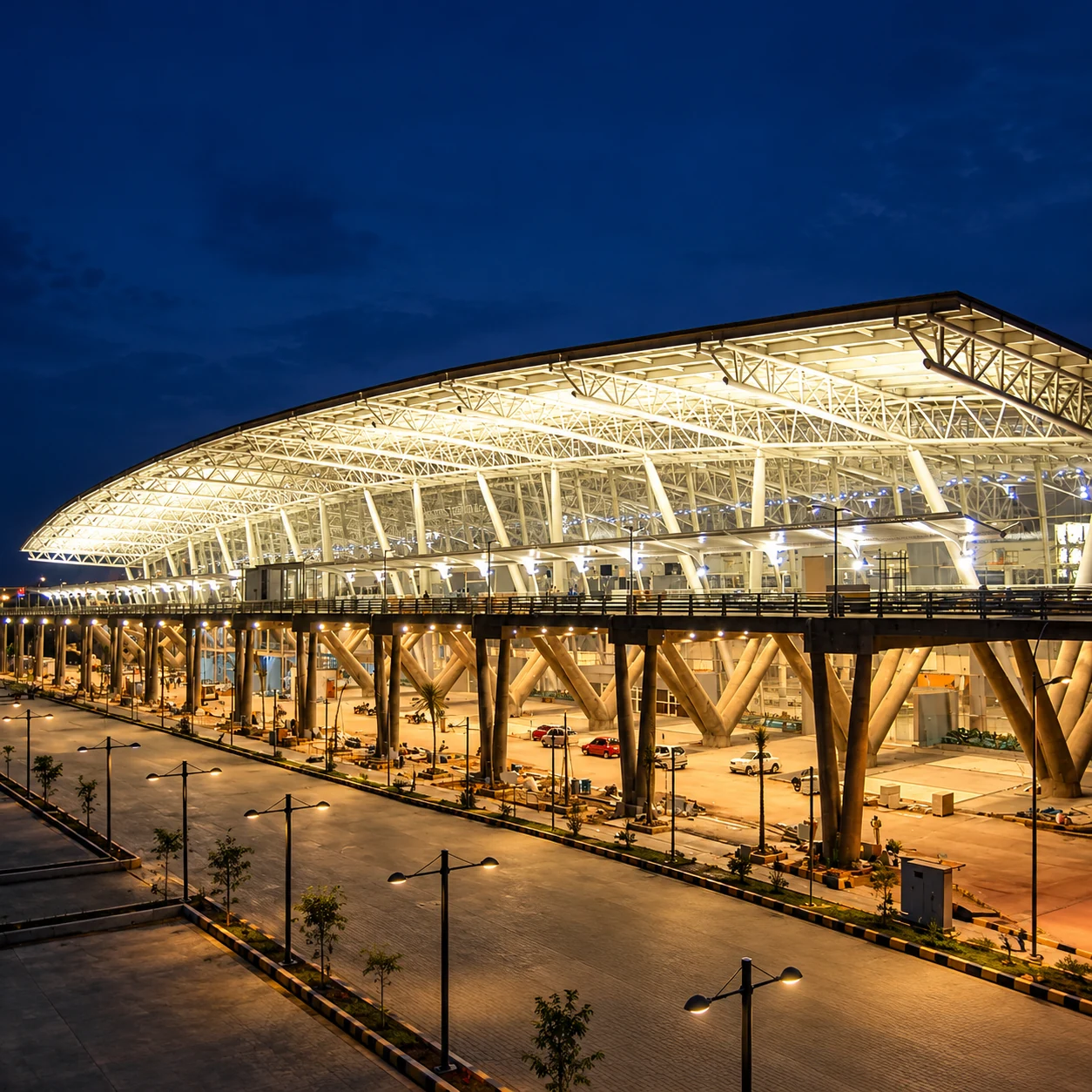 Chennai International Airport (Transport) near Skyra, Venkateshwara Nagar, Pallavaram, Chennai