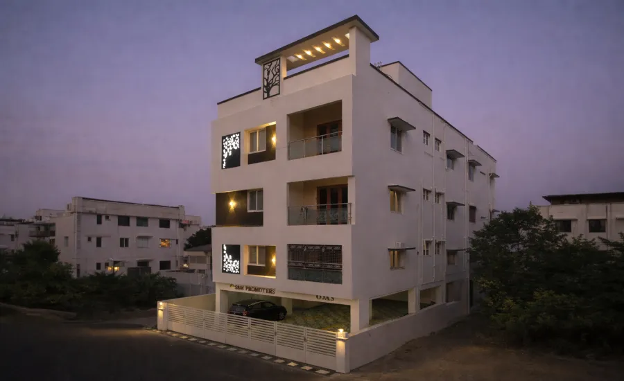Residential apartments developed by SBM Promoters Chennai