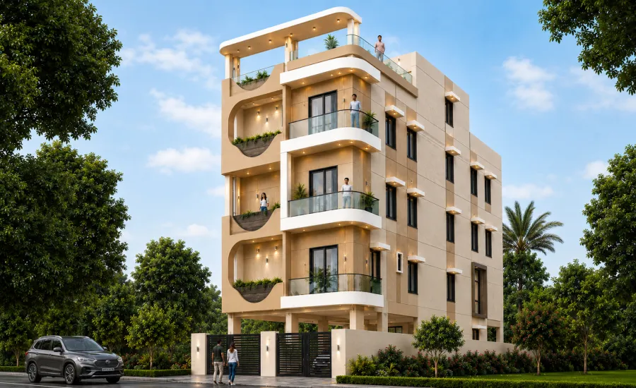 Teddy apartments in Venkateshwara Nagar, Pozhichalur, Chennai Chennai by SBM Promoters